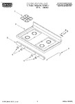 Diagram for 01 - Cooktop