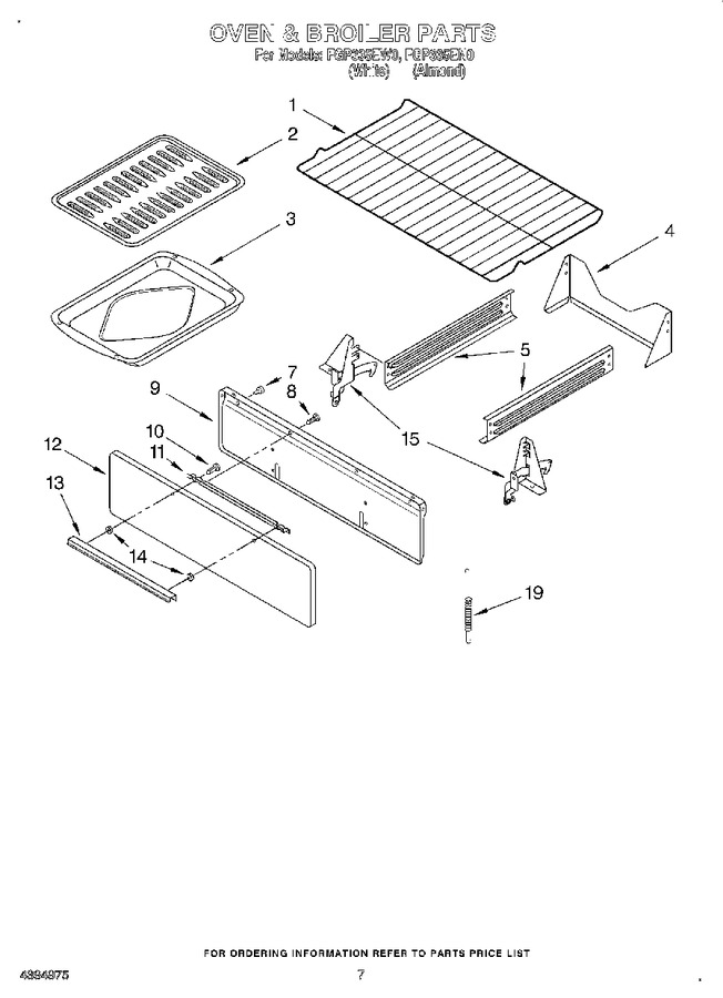 Diagram for FGP335EW0