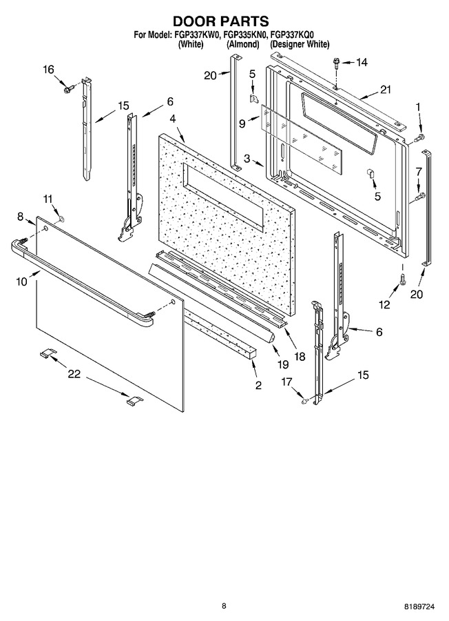 Diagram for FGP337KW0
