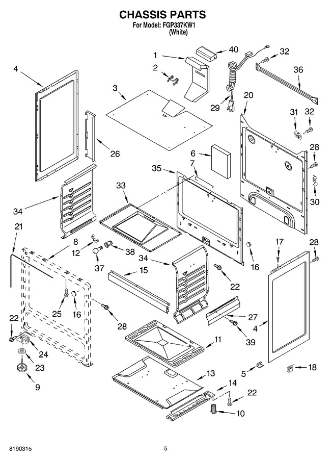 Diagram for FGP337KW1
