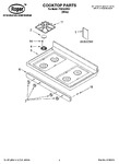 Diagram for 01 - Cooktop Parts
