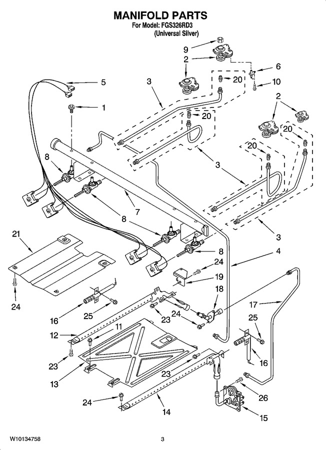 Diagram for FGS326RD3
