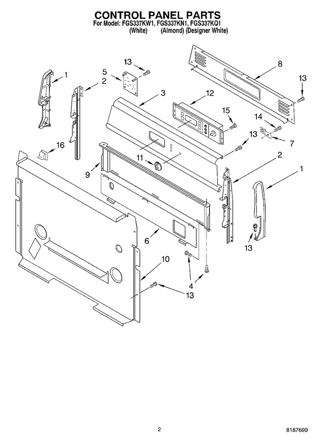 Diagram for FGS337KW1