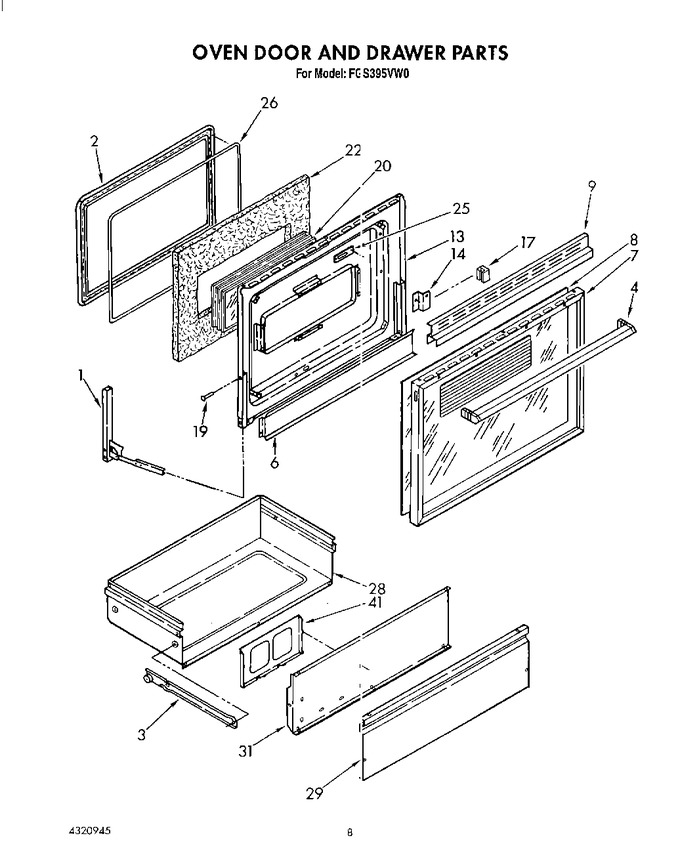 Diagram for FGS395VW0