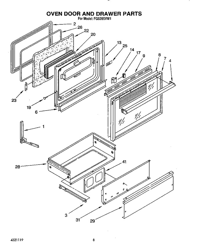 Diagram for FGS395VW1