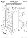 Diagram for 01 - Cabinet Parts