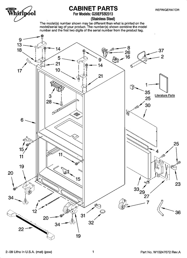 Diagram for G20EFSB2313