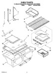 Diagram for 03 - Shelf Parts