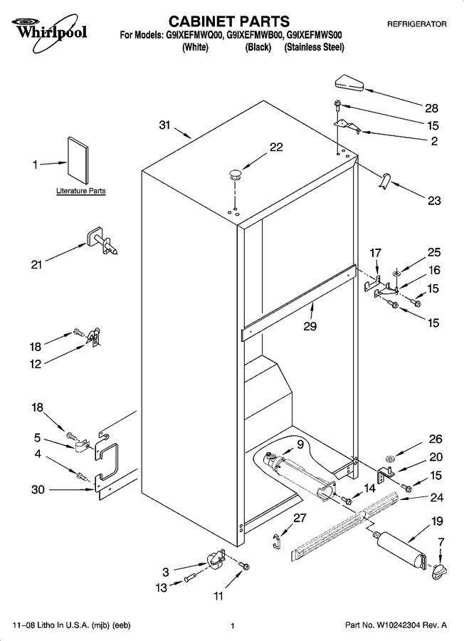 Diagram for G9IXEFMWQ00
