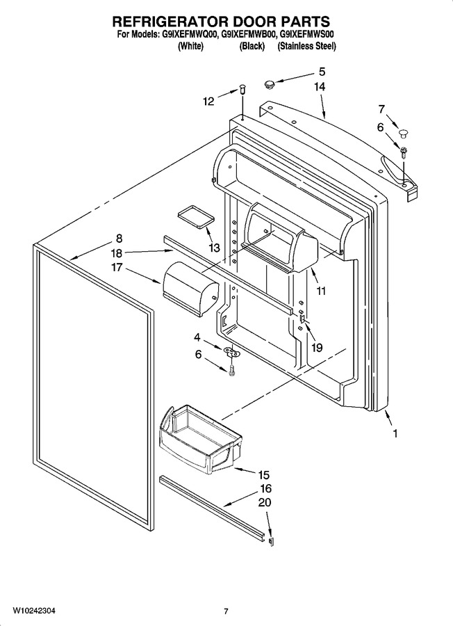 Diagram for G9IXEFMWB00