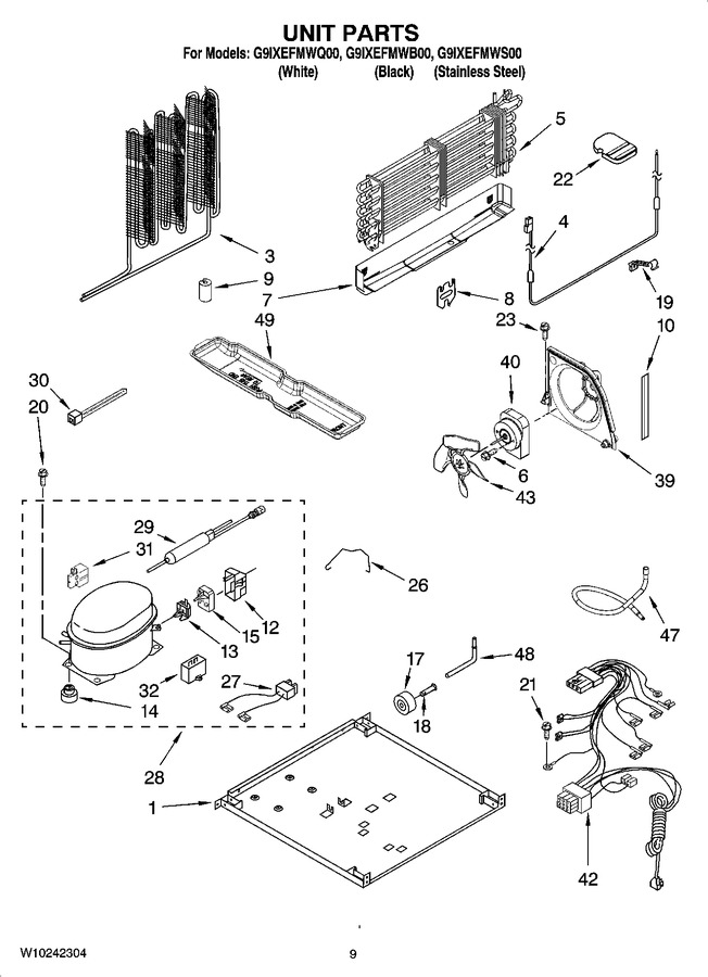 Diagram for G9IXEFMWB00