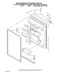 Diagram for 04 - Refrigerator Door Parts