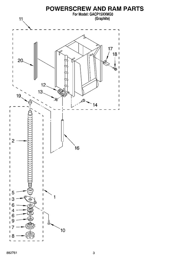 Diagram for GACP15XXMG0
