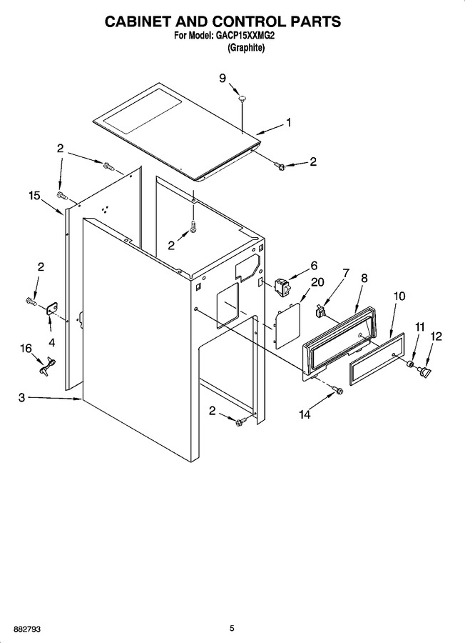 Diagram for GACP15XXMG2
