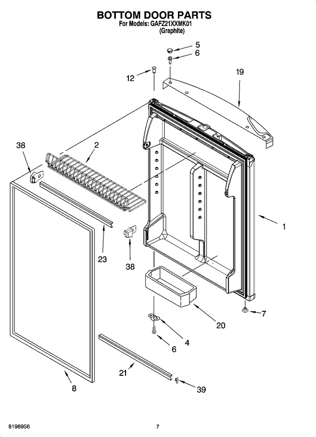 Diagram for GAFZ21XXMK01