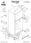 Diagram for 01 - Cabinet Parts