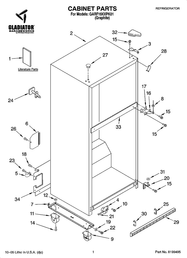 Diagram for GARF19XXPK01