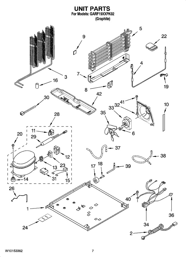 Diagram for GARF19XXPK02