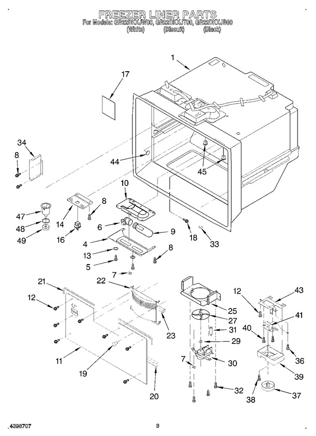 Diagram for GB22DKXJB00