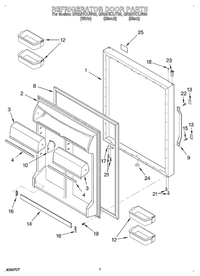 Diagram for GB22DKXJW00