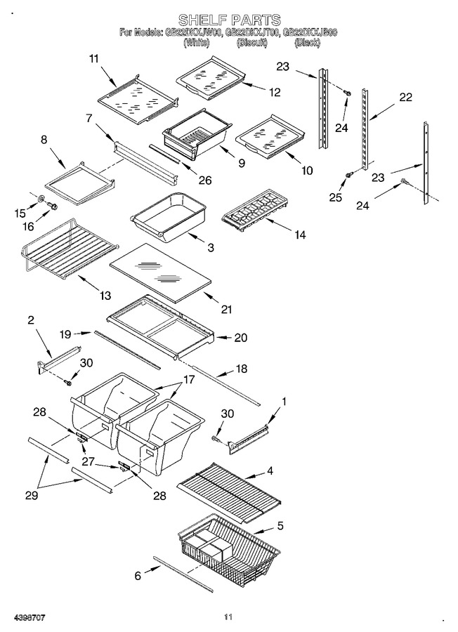 Diagram for GB22DKXJW00