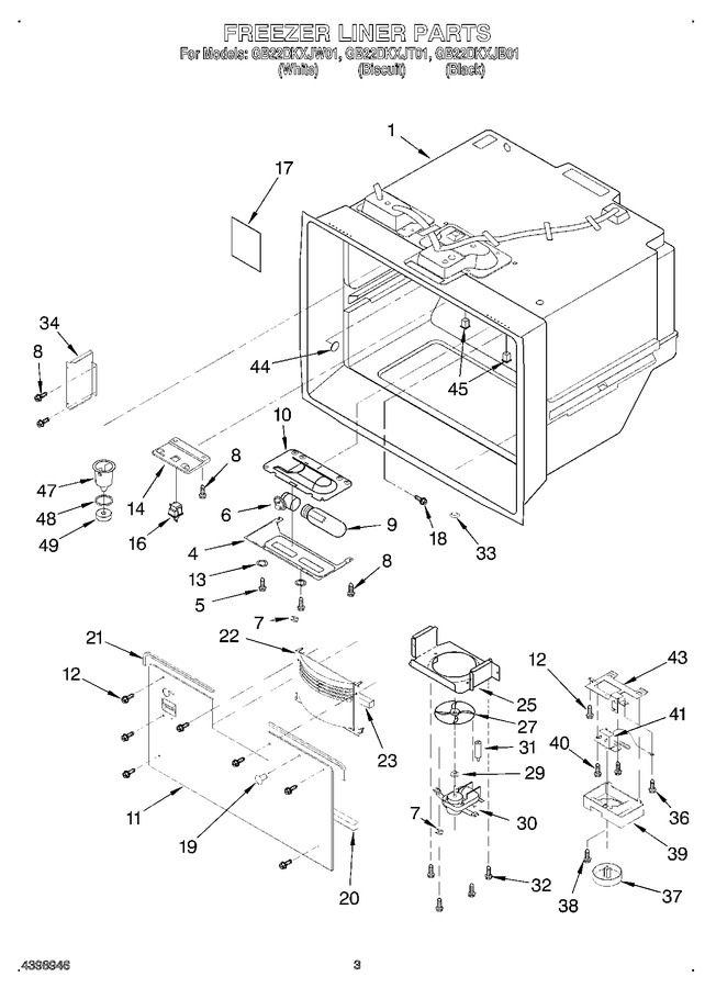 Diagram for GB22DKXJW01