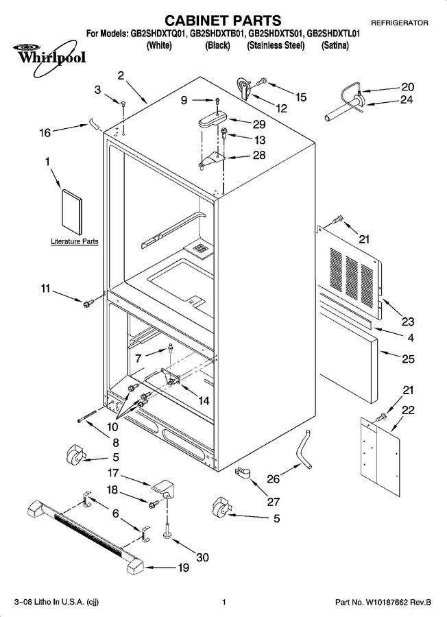 Diagram for GB2SHDXTL01