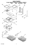 Diagram for 07 - Shelf Parts