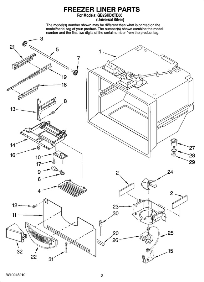 Diagram for GB2SHDXTD00