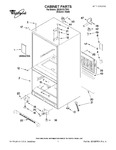 Diagram for 01 - Cabinet Parts