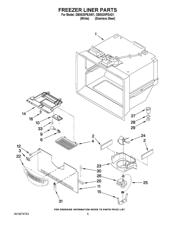 Diagram for GB5525PEAW1