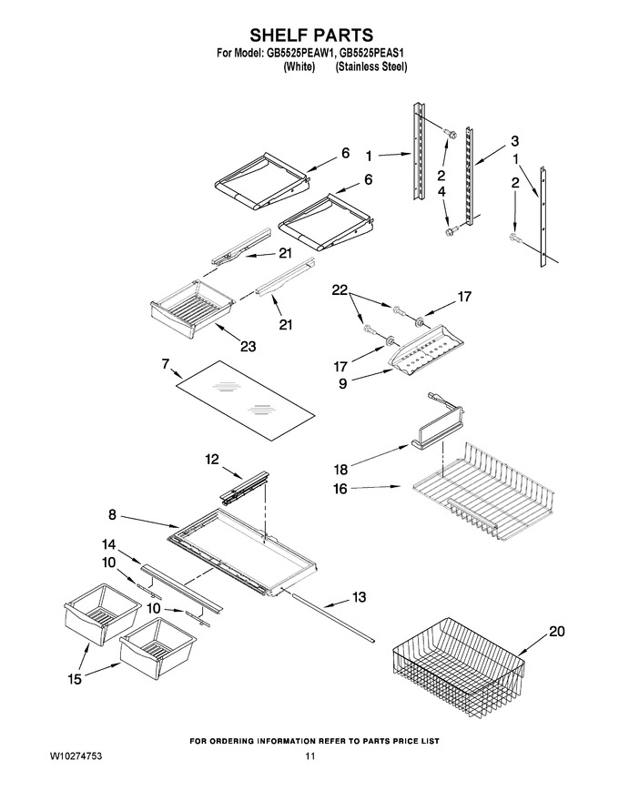 Diagram for GB5525PEAW1