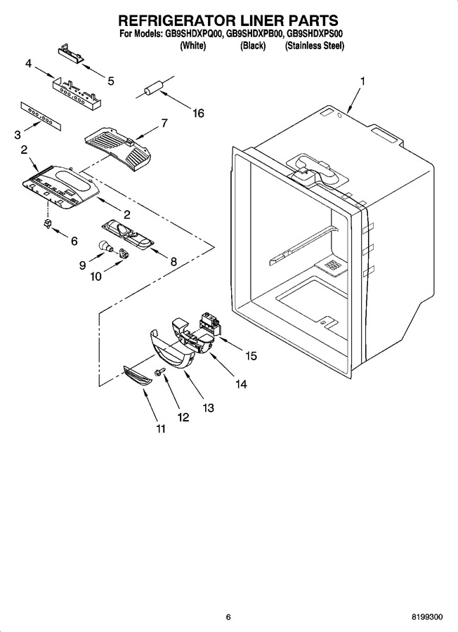 Diagram for GB9SHDXPQ00