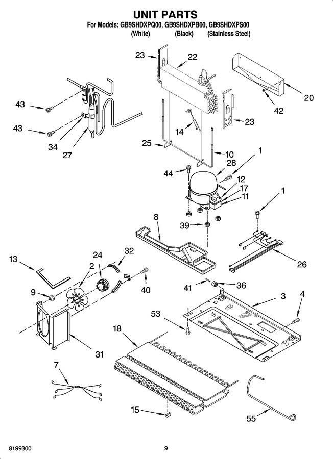 Diagram for GB9SHDXPS00