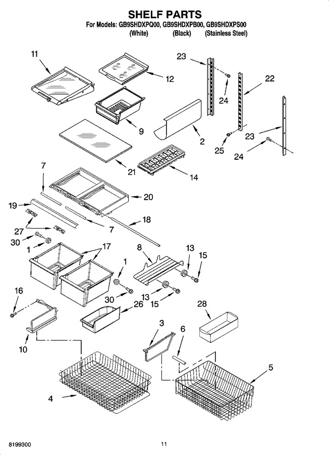 Diagram for GB9SHDXPS00