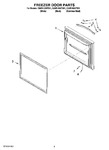 Diagram for 03 - Freezer Door Parts