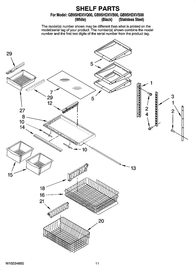 Diagram for GB9SHDXVS00