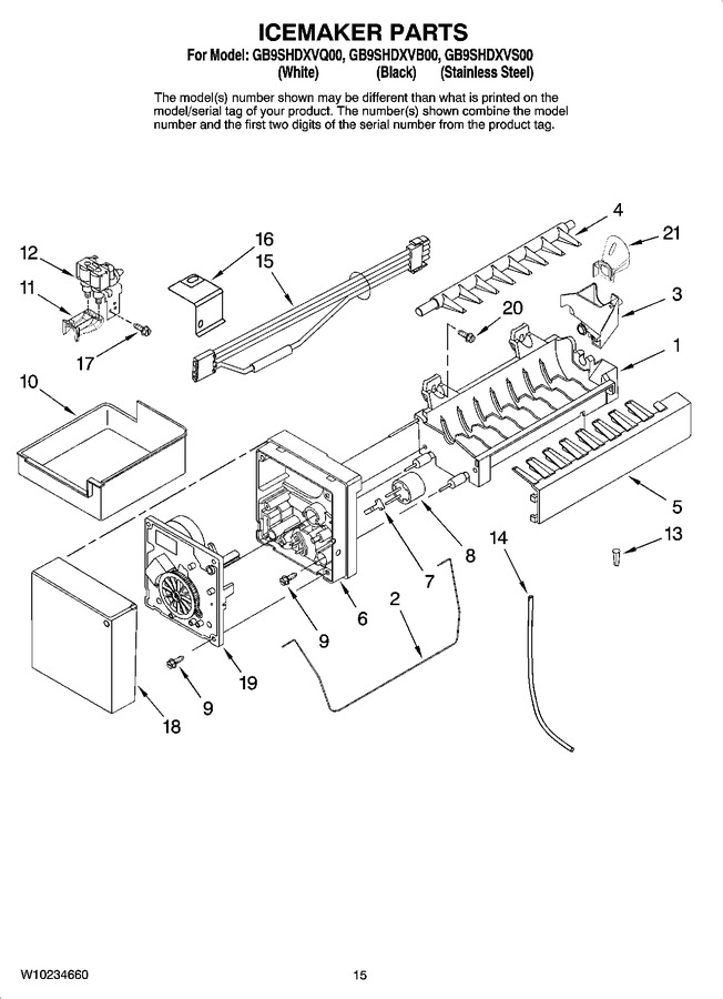 Diagram for GB9SHDXVS00