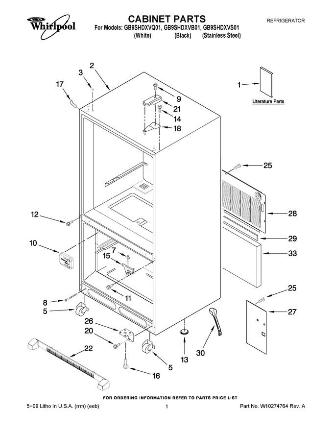 Diagram for GB9SHDXVB01