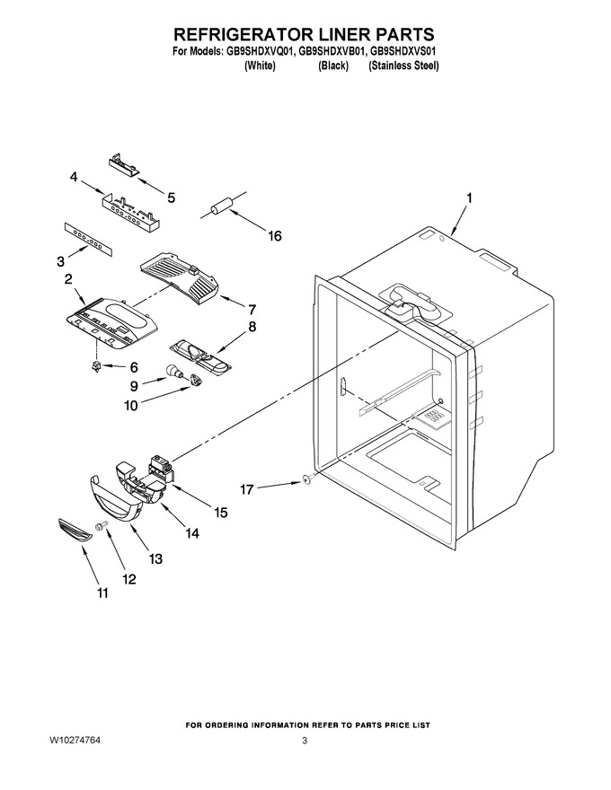 Diagram for GB9SHDXVB01