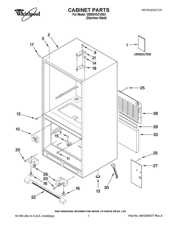 Diagram for GB9SHDXVS03