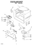 Diagram for 02 - Freezer Liner Parts