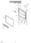 Diagram for 03 - Freezer Door Parts