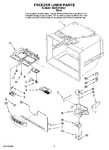 Diagram for 03 - Freezer Liner Parts