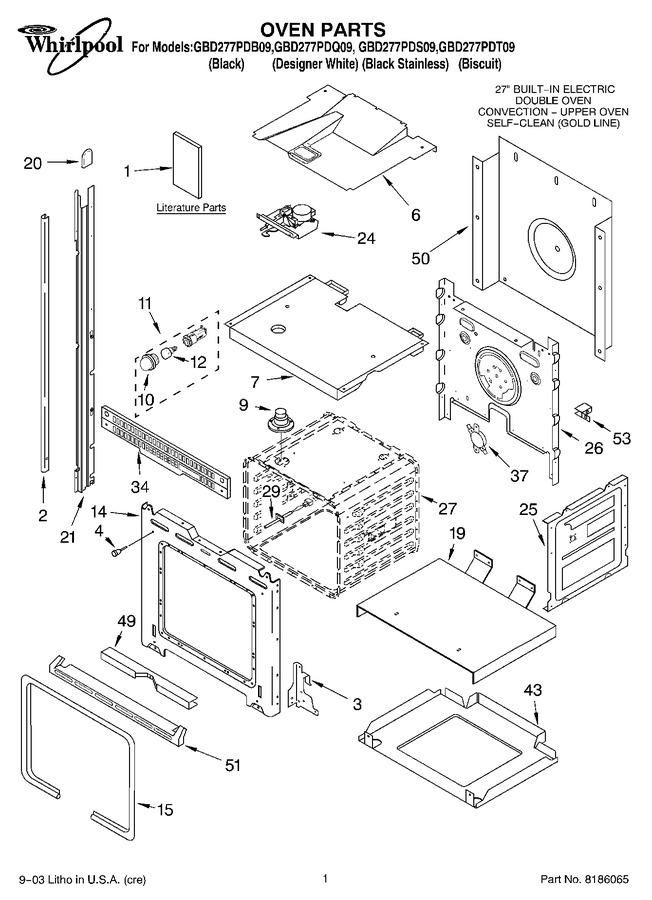 Diagram for GBD277PDT09