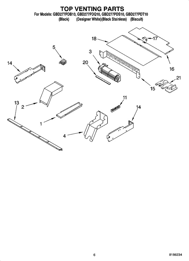 Diagram for GBD277PDT10
