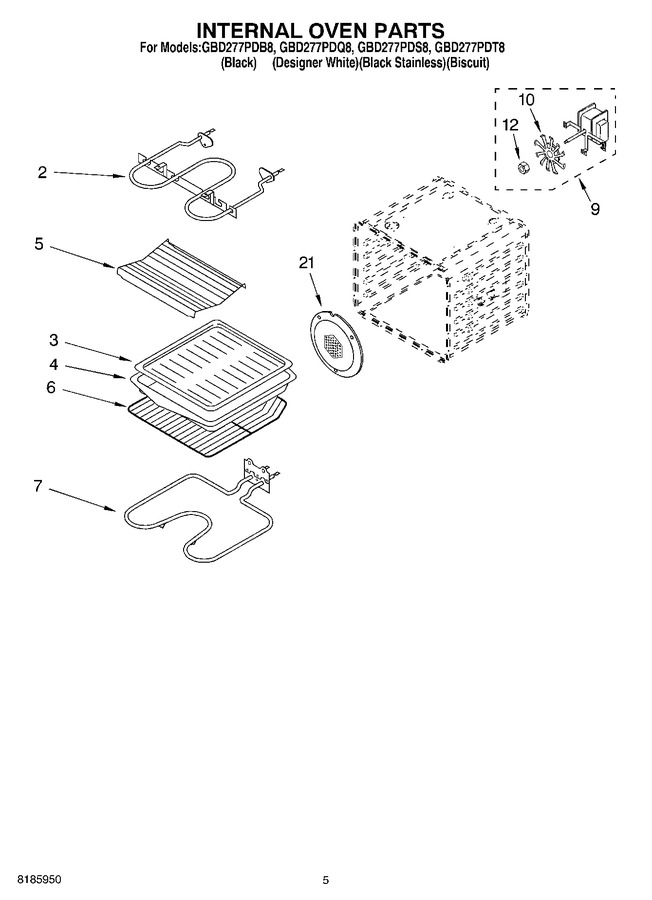 Diagram for GBD277PDS8