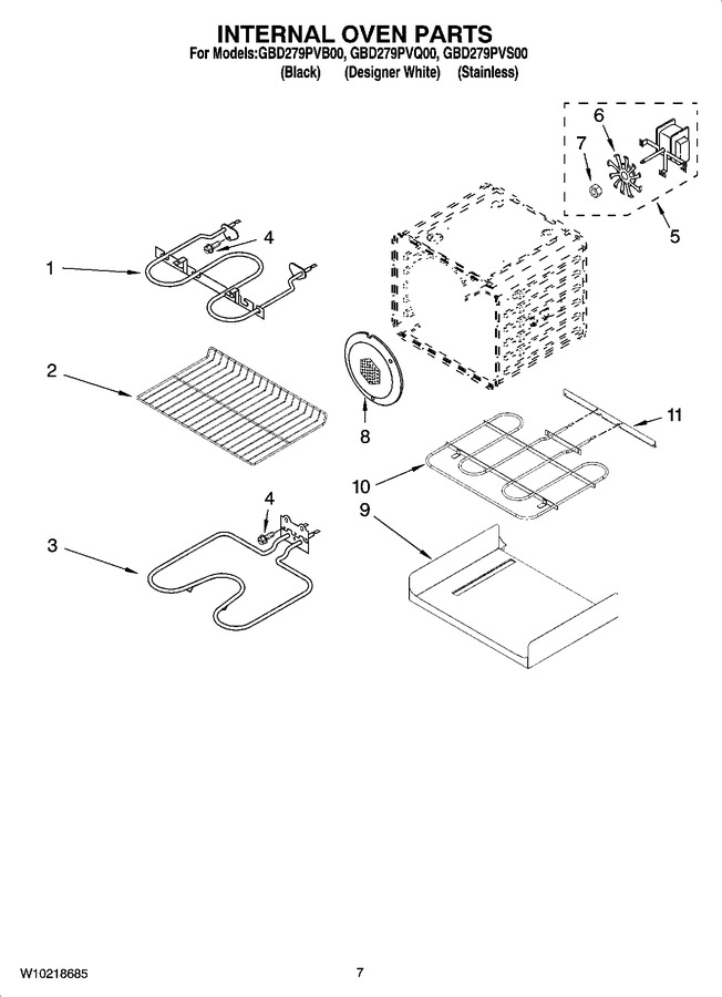 Diagram for GBD279PVS00