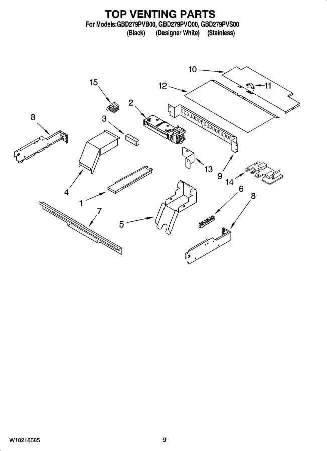 Diagram for GBD279PVS00