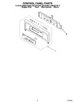 Diagram for 06 - Control Panel Parts